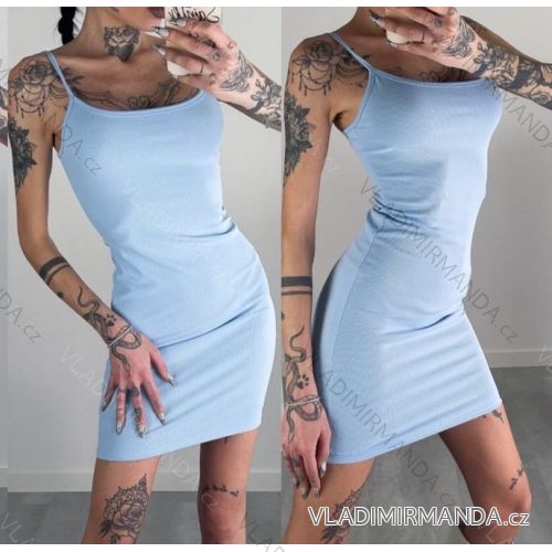 Langes Chiffon-Kurzarmkleid für Damen (S/M ONE SIZE) ITALIAN FASHION IMWGS231048