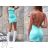 Langes trägerloses Pailletten-Partykleid für Damen (S/M EINHEITSGRÖSSE) ITALIAN FASHION IMPMD2360600