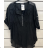 Damen-Tunika mit kurzen Ärmeln in Übergröße (Einheitsgröße S/M) ITALIAN FASHION IMPSH2322161