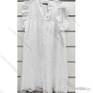 Langes trägerloses Pailletten-Partykleid für Damen (Einheitsgröße S/M) ITALIAN FASHION IMPSH233348