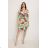 Langärmeliges Sommerkleid für Damen (Einheitsgröße S/M) ITALIAN FASHION IMPES238990 beige S / M