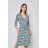 Langärmeliges Sommerkleid für Damen (Einheitsgröße S/M) ITALIAN FASHION IMPES238990 blau S / M