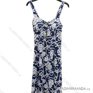 Trägerloses langes Partykleid für Damen (Einheitsgröße S/M) ITALIAN FASHION IMPSH2360055