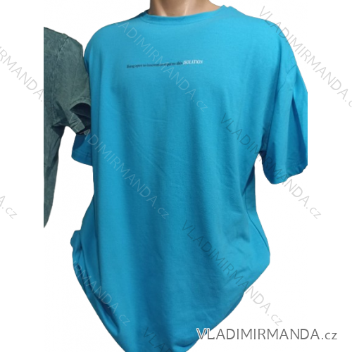Übergroßes Kurzarm-T-Shirt für Herren (2XL-6XL) TURKISH FASHION TME24TRICK3507