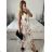 Kleid mit 3/4 Ärmeltasche für Damen (uni sl) ITALIAN Fashion IM3181746