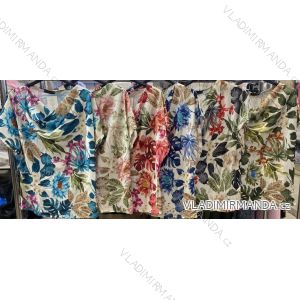 Kurzarmbluse für Damen (S/M/L Einheitsgröße) ITALIAN FASHION IMM25M8162