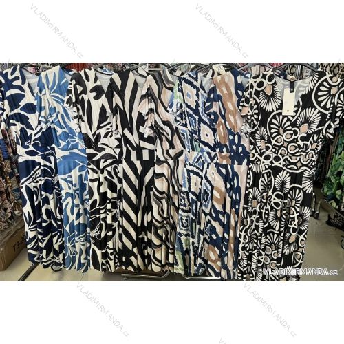 Kurzärmliges Sommerkleid für Damen (Einheitsgröße S/M) ITALIAN FASHION IMM23M20814