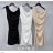 Langes trägerloses Sommerkleid aus Satin für Damen (S / M / L ONE SIZE) ITALIAN FASHION IMM22694