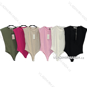 Kleid mit 3/4 Ärmeltasche für Damen (uni sl) ITALIAN Fashion IM3181746