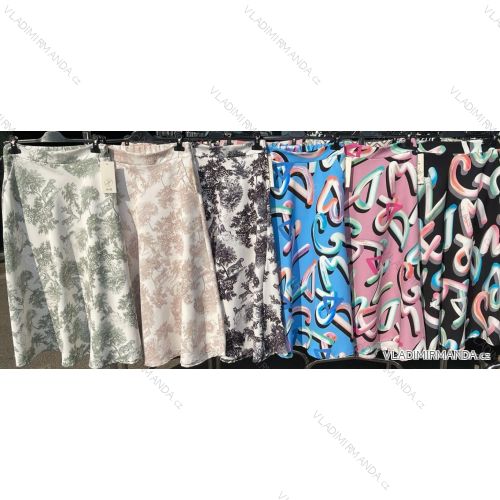 Mittellanger Damenrock (Einheitsgröße S/M) ITALIAN FASHION IMM23HG3154