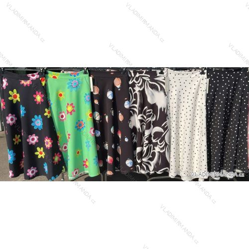 Mittellanger Damenrock (Einheitsgröße S/M) ITALIAN FASHION IMM23HG3154