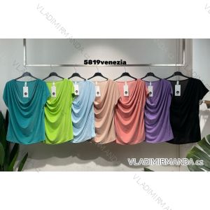 Kleid mit 3/4 Ärmeltasche für Damen (S/M/L) ITALIAN Fashion IM3181746