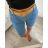 Jogginghose baggy 3/4 kurze Frauen (UNI SM) ITALIAN FASHION IMD20406 -   dunkelblau -   S / M