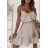 Sommerchiffon-Sommerkleid Carmen (S / M ONE SIZE) ITALIAN FASHION IMWA222561
