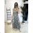 Sommerkleid Carmen aus Musselin für Damen (Einheitsgröße S/M) ITALIAN FASHION IMWE231506