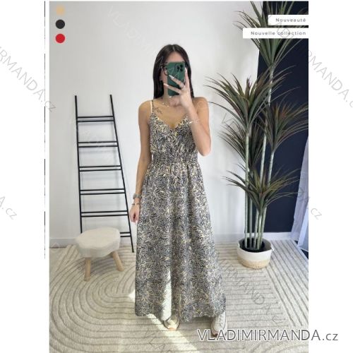 Sommerkleid Carmen aus Musselin für Damen (Einheitsgröße S/M) ITALIAN FASHION IMWE231506