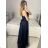 Trägerloses langes Partykleid für Damen (Einheitsgröße S/M) ITALIAN FASHION IMPSH2360055 -   růžová starorůžová -   S / M