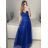 Trägerloses langes Partykleid für Damen (Einheitsgröße S/M) ITALIAN FASHION IMPSH2360055 -   růžová starorůžová -   S / M