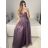 Trägerloses langes Partykleid für Damen (Einheitsgröße S/M) ITALIAN FASHION IMPSH2360055 -   růžová starorůžová -   S / M