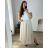 Damen Warmes Langarmkleid (L / XL ONE SIZE) ITALIAN FASHION IM421MIA