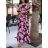 Damen Langarm Hoodie Kleid (S / M ONE SIZE) ITALIAN FASHION IMWA216095