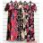 Damen Langarm Hoodie Kleid (S / M ONE SIZE) ITALIAN FASHION IMWA216095