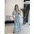 Sommerkleid Carmen aus Musselin für Damen (Einheitsgröße S/M) ITALIAN FASHION IMWE231506