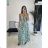 Sommerkleid Carmen aus Musselin für Damen (Einheitsgröße S/M) ITALIAN FASHION IMWE231506