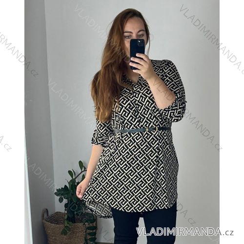 Elegantes Damen-Partykleid mit langen Ärmeln (S/M ONE SIZE) ITALIAN FASHION IM322282