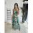 Sommerkleid Carmen aus Musselin für Damen (Einheitsgröße S/M) ITALIAN FASHION IMWE231506