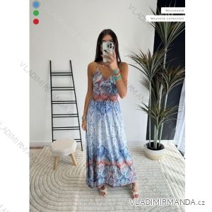 Sommerkleid Carmen aus Musselin für Damen (Einheitsgröße S/M) ITALIAN FASHION IMWE231506