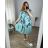 Šaty košilové oversize krátký rukáv dámské (M/L//XL ONE SIZE) ITALSKÁ MÓDA IM422525