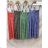 Sommerkleid Carmen aus Musselin für Damen (Einheitsgröße S/M) ITALIAN FASHION IMWE231506
