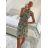 Ärmelloses Icecool-Sommerkleid für Damen (M/L, XL/2XL) AINUOSI ITALIAN FASHION IMB239571 XL/2XL blau