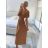 Damen-Sommerkleid Icecool mit Ärmeln (M/L, XL/2XL) AINUOSI ITALIAN FASHION IMB232103
