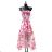 Langärmeliges Sommerkleid für Damen (Einheitsgröße S/M) ITALIAN FASHION IMPES238990 oranžová S / M