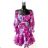 Langärmeliges Sommerkleid für Damen (Einheitsgröße S/M) ITALIAN FASHION IMPES238990 rot S / M
