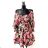 Langärmeliges Sommerkleid für Damen (Einheitsgröße S/M) ITALIAN FASHION IMPES238990 rot S / M