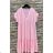 Langärmeliges Sommerkleid für Damen (Einheitsgröße S/M) ITALIAN FASHION IMPES238990 růžová fuchsiová S / M