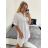 3/4-Langarm-Hemdkleid für Damen (Einheitsgröße S/M/L) ITALIAN FASHION IM724031