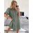 3/4-Langarm-Hemdkleid für Damen (Einheitsgröße S/M/L) ITALIAN FASHION IM724031