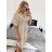 3/4-Langarm-Hemdkleid für Damen (Einheitsgröße S/M/L) ITALIAN FASHION IM724031