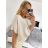 Damen Langarm Tunika Verlängert (L / XL ONE SIZE) ITALIAN FASHION IMD211117