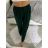 Lange Damenhose (XL/2XL/3XL ONE SIZE) ITALIAN FASHION IMC24019 -   zelená smaragdová -   M / L