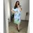 Šaty košilové oversize krátký rukáv dámské (M/L//XL ONE SIZE) ITALSKÁ MÓDA IM422525