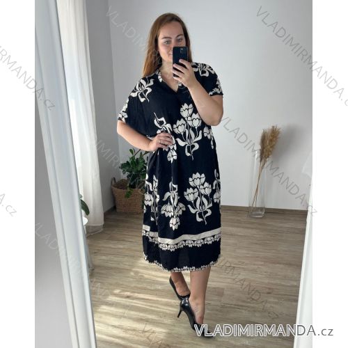 Damen-Sommerrock (uni sl) ITALIENISCHE Mode IMC18745