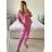 Trainingsanzug und Trainingsanzug-Set für Damen (XL/2XL ONE SIZE) ITALIAN FASHION IMC22581 -   pink -   L/XL