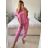 Trainingsanzug und Trainingsanzug-Set für Damen (XL/2XL ONE SIZE) ITALIAN FASHION IMC22581 -   pink -   L/XL