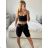 Shorts Shorts Frauen Sommer (uni sl) ITALIENISCHE Mode IMT20304 S / M schwarz
