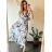 Ärmelloses langes Sommerkleid für Damen (Einheitsgröße S/M) ICECOOL AINUOSI FRENCH FASHION FMPZM23024-6 -   oranžová -   M / L